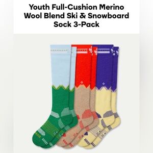 Bombas Youth Ski & Snowboard Socks